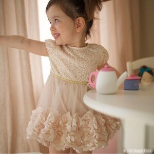 Nannette | Holiday Flower Dress